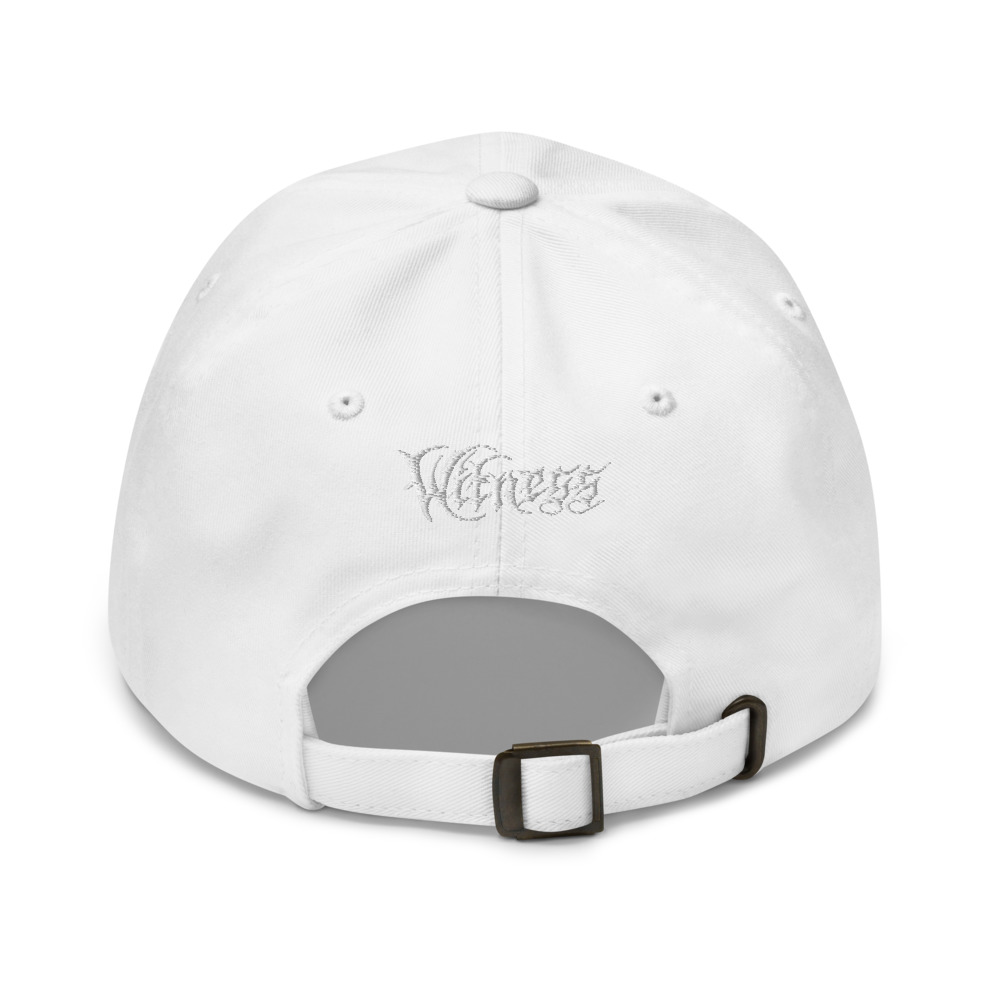 Bear Witness Ball Cap — White