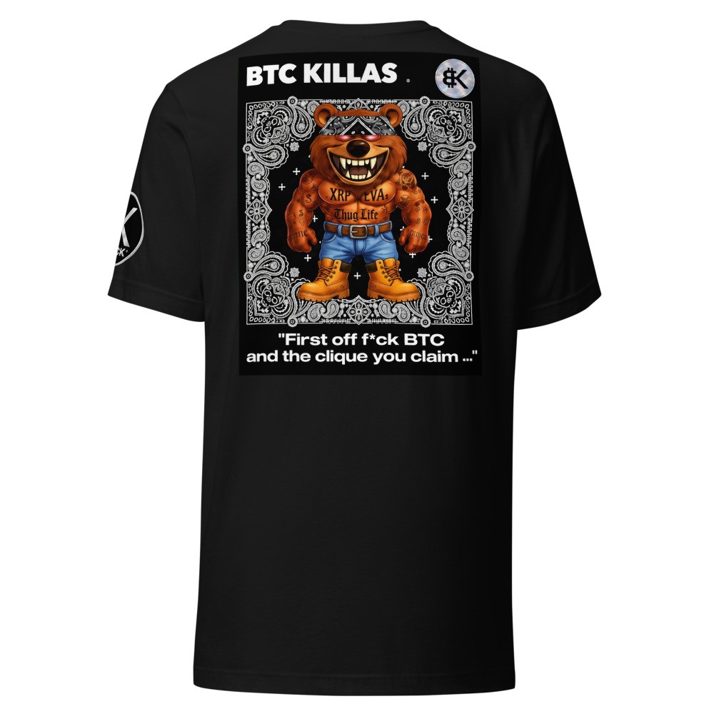 BTCK Bear T-Shirt — Black