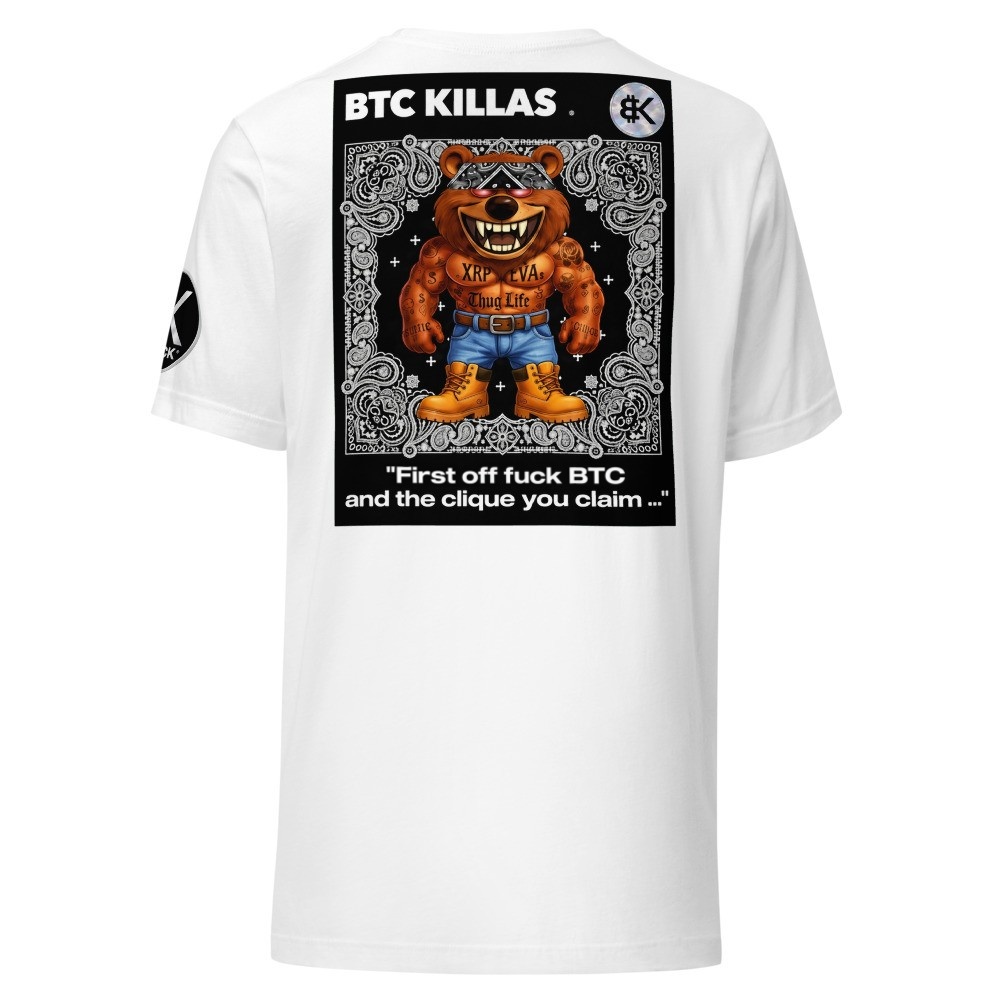 BTCK Bear T-Shirt (Explicit) — White