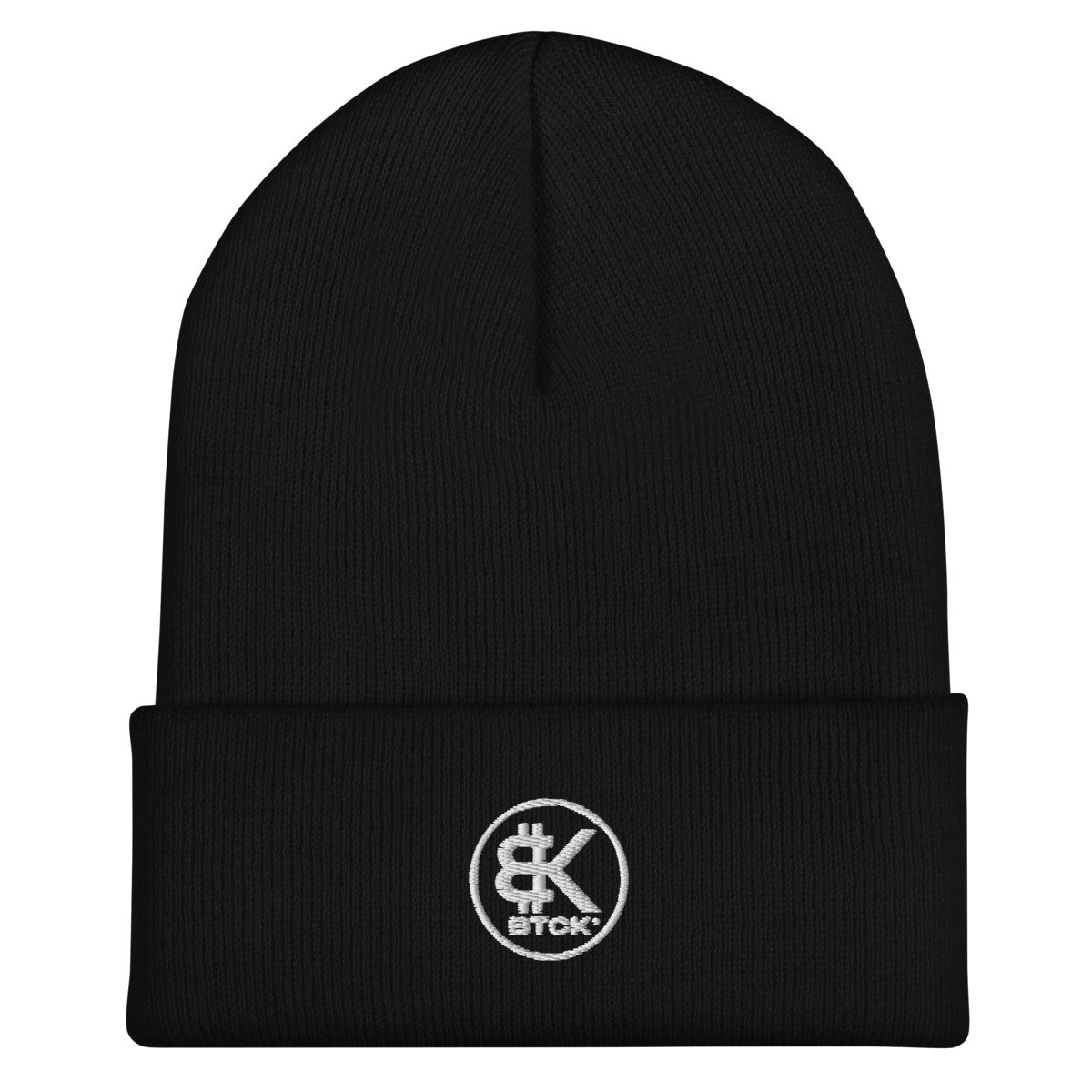 BTCK Cuffed Beanie (Black) — Black