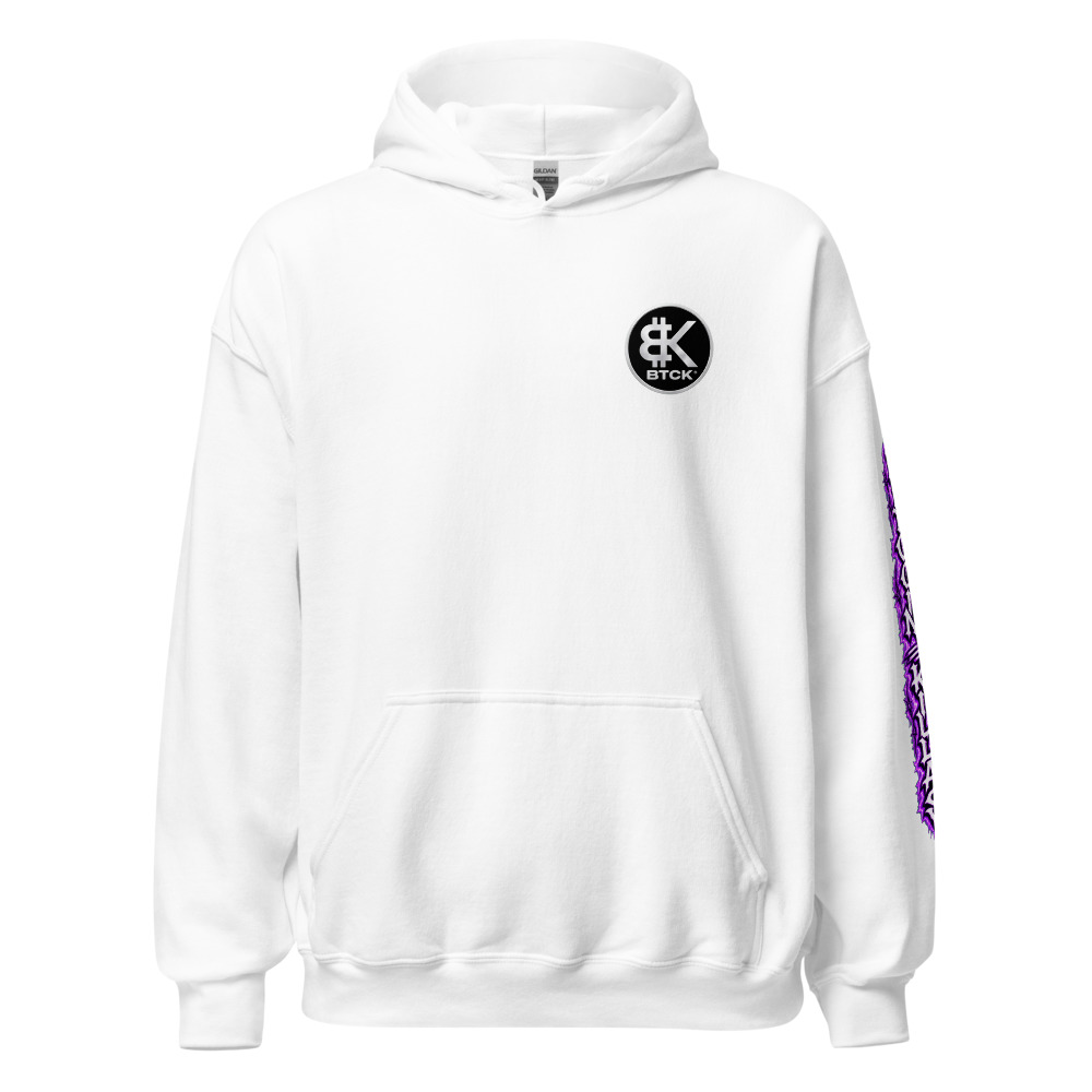 BTCK Wizard Hoodie — White