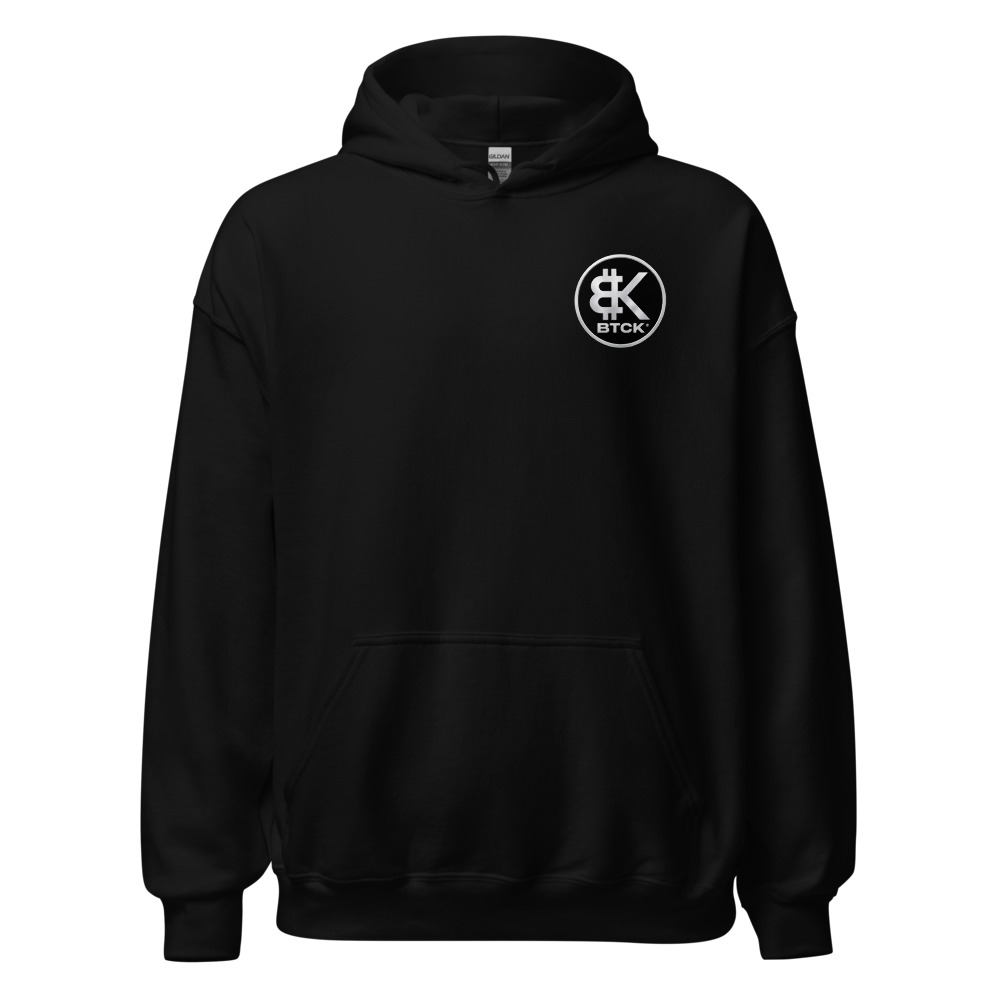 BTCK Hoodie - Purple Lightning Sleeve — Black