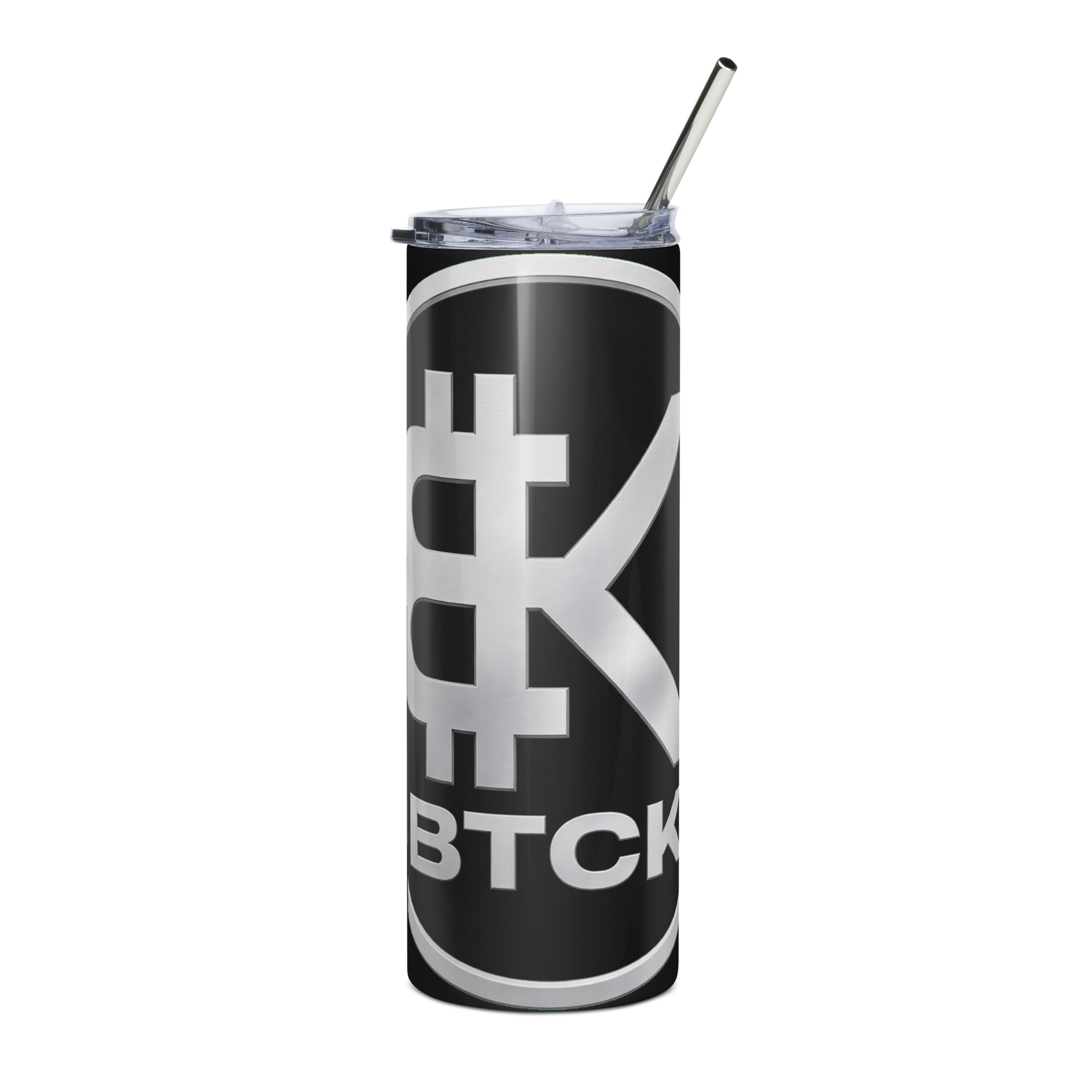 BTCK Steel Tumbler — Black
