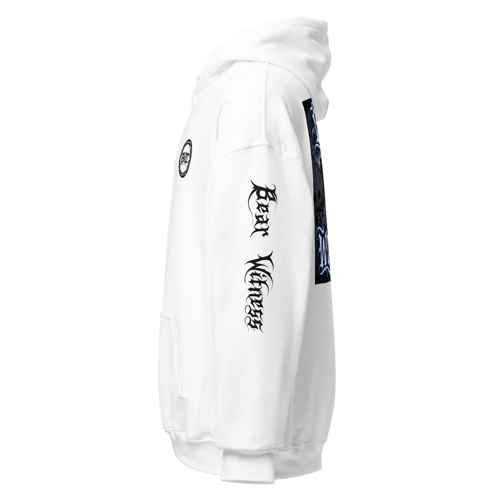 Bear Witness - Prison Yard Hoodie — White