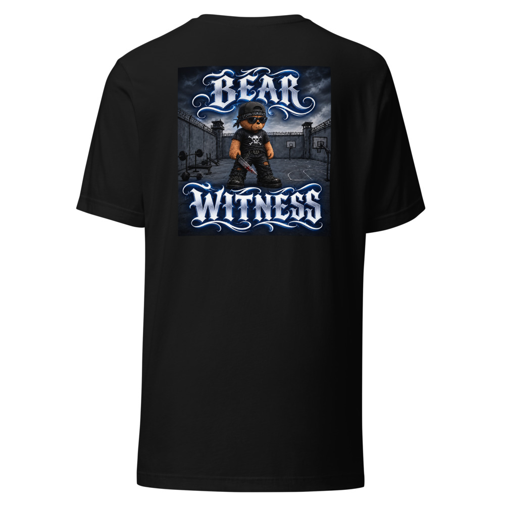 Bear Witness - Prison Yard T-Shirt — Black