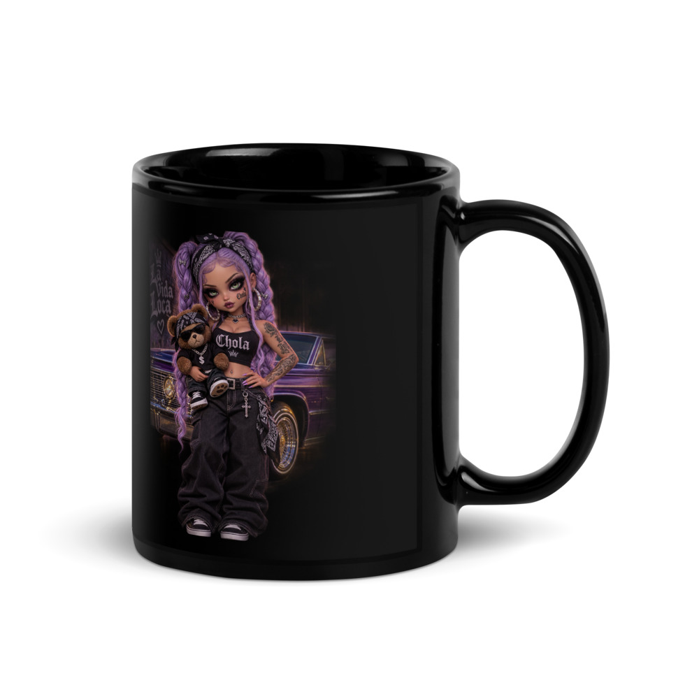 Chola Lowrider Mug — Black