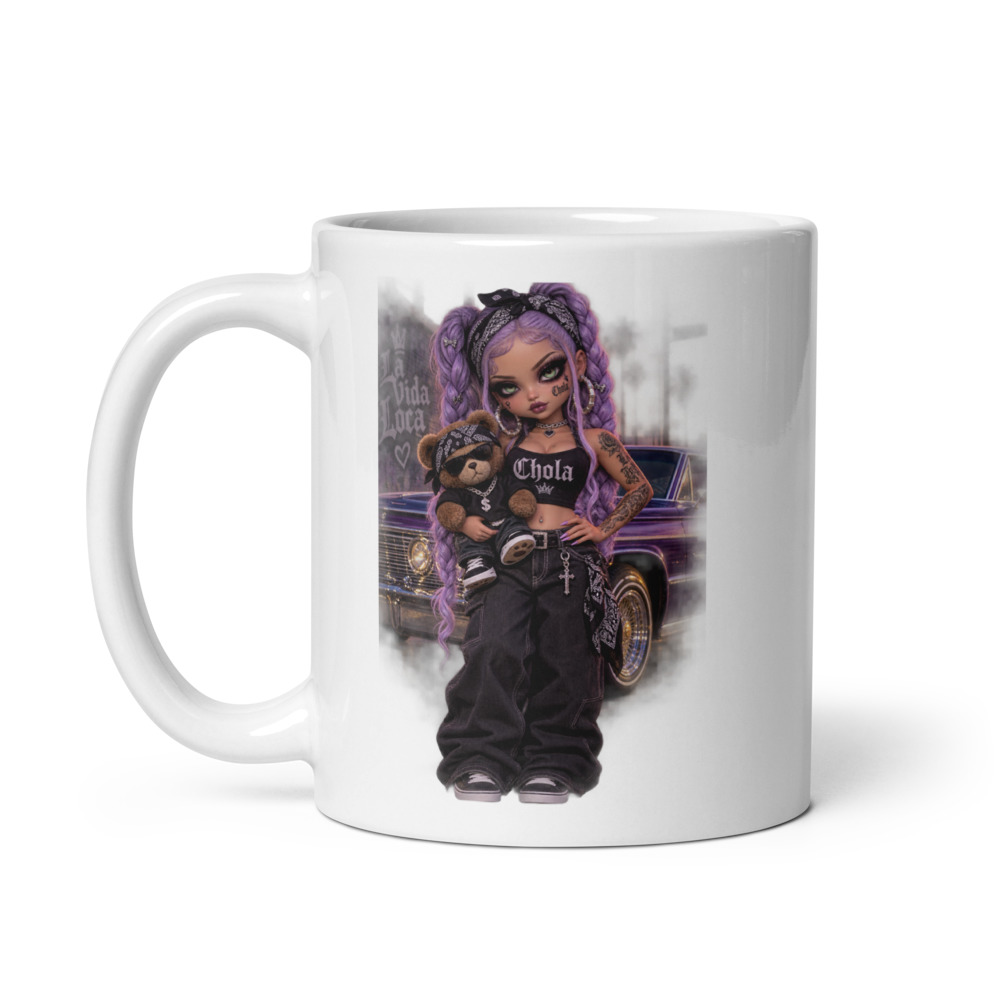 Chola Lowrider Mug — White