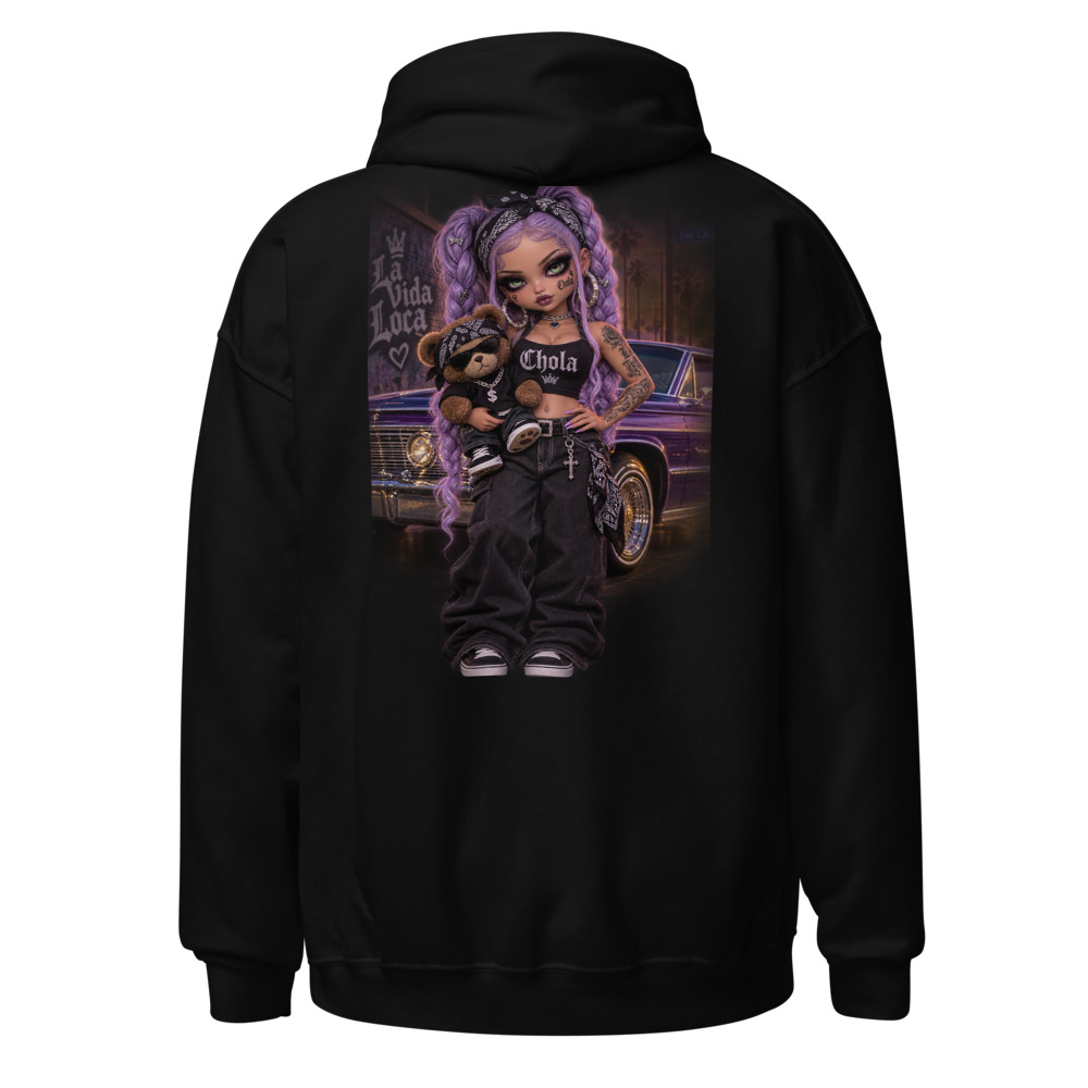 Pinup Dolls - Chola Lowrider Hoodie — Black