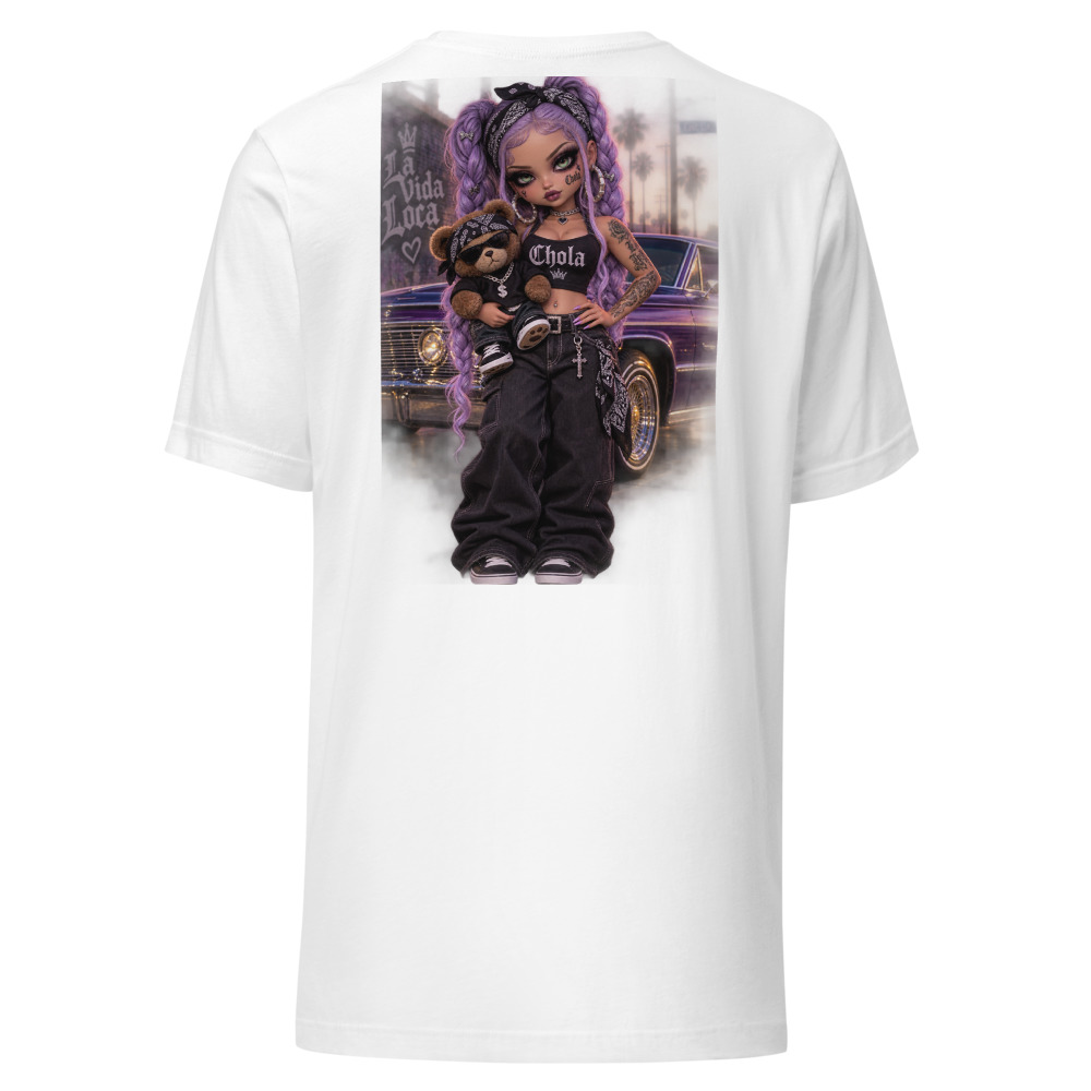 Pinup Dolls - Chola Lowrider T-Shirt — White