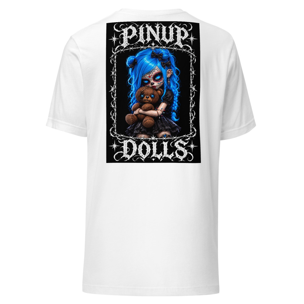 Pinup Dolls - Sugar Skull T-Shirt — White