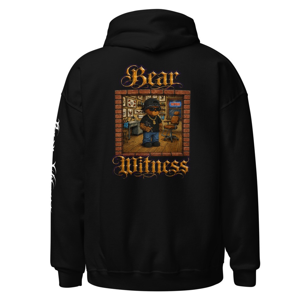 Bear Witness Second Edition Hoodie — Black