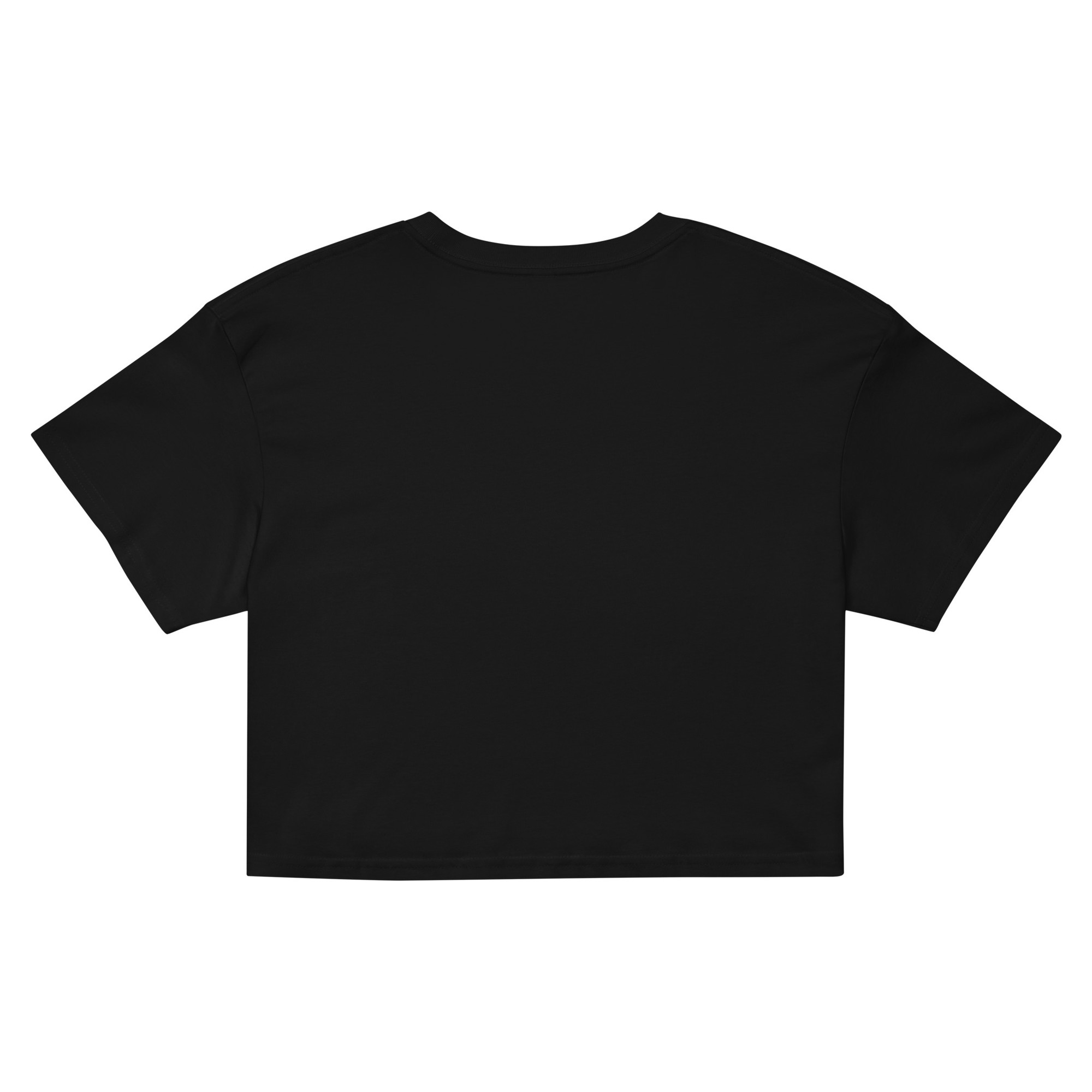 Witness Her — Chola Lowrider Women’s Crop Tee — Black