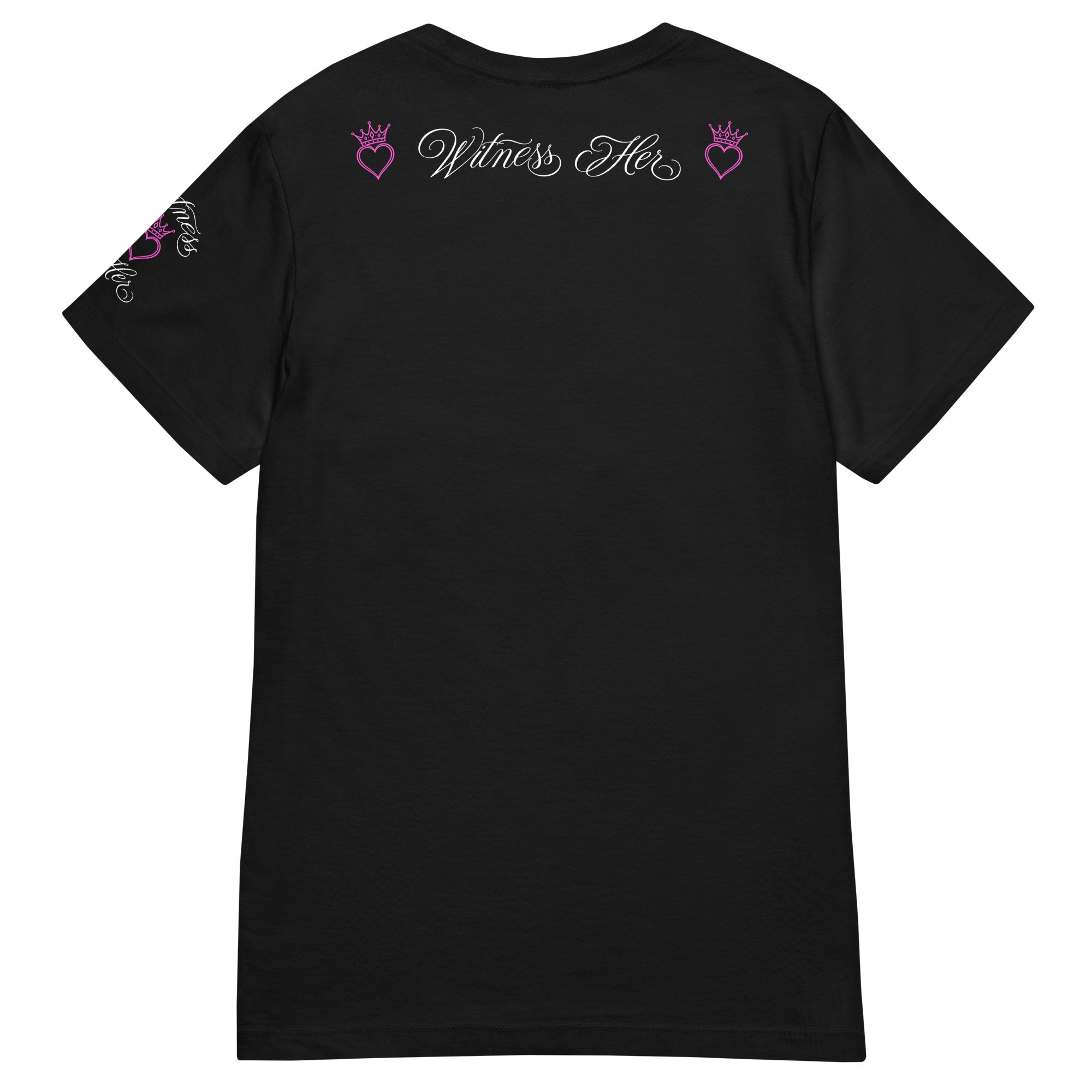 Witness Her — Seattle Rain Chola Women’s Jersey Tee — Black