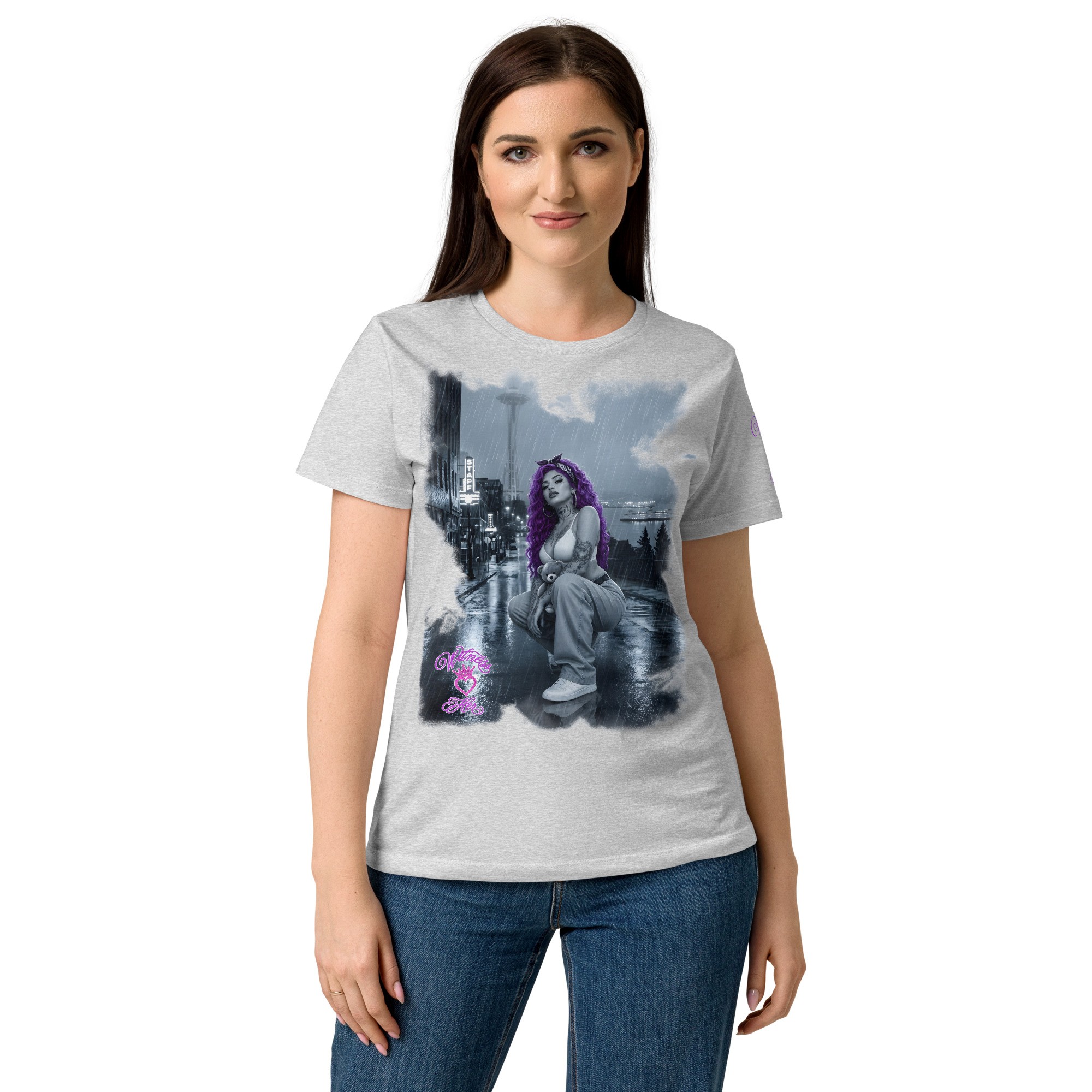 Witness Her Jersey – No Back Print — Sport Grey