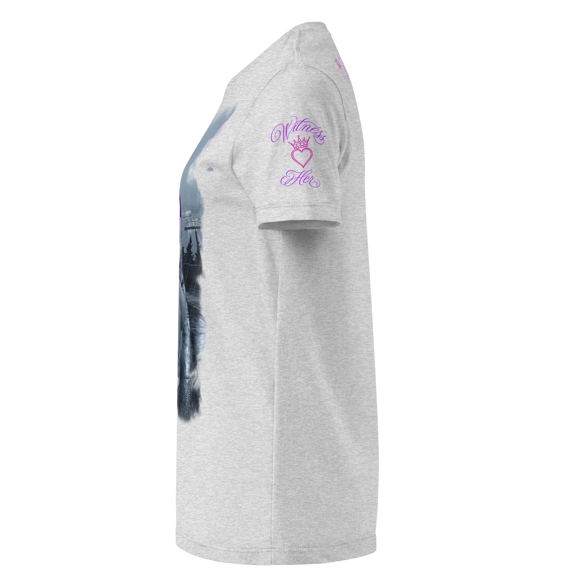 Witness Her — Seattle Rain Chola Women’s Jersey Tee — Sport Grey