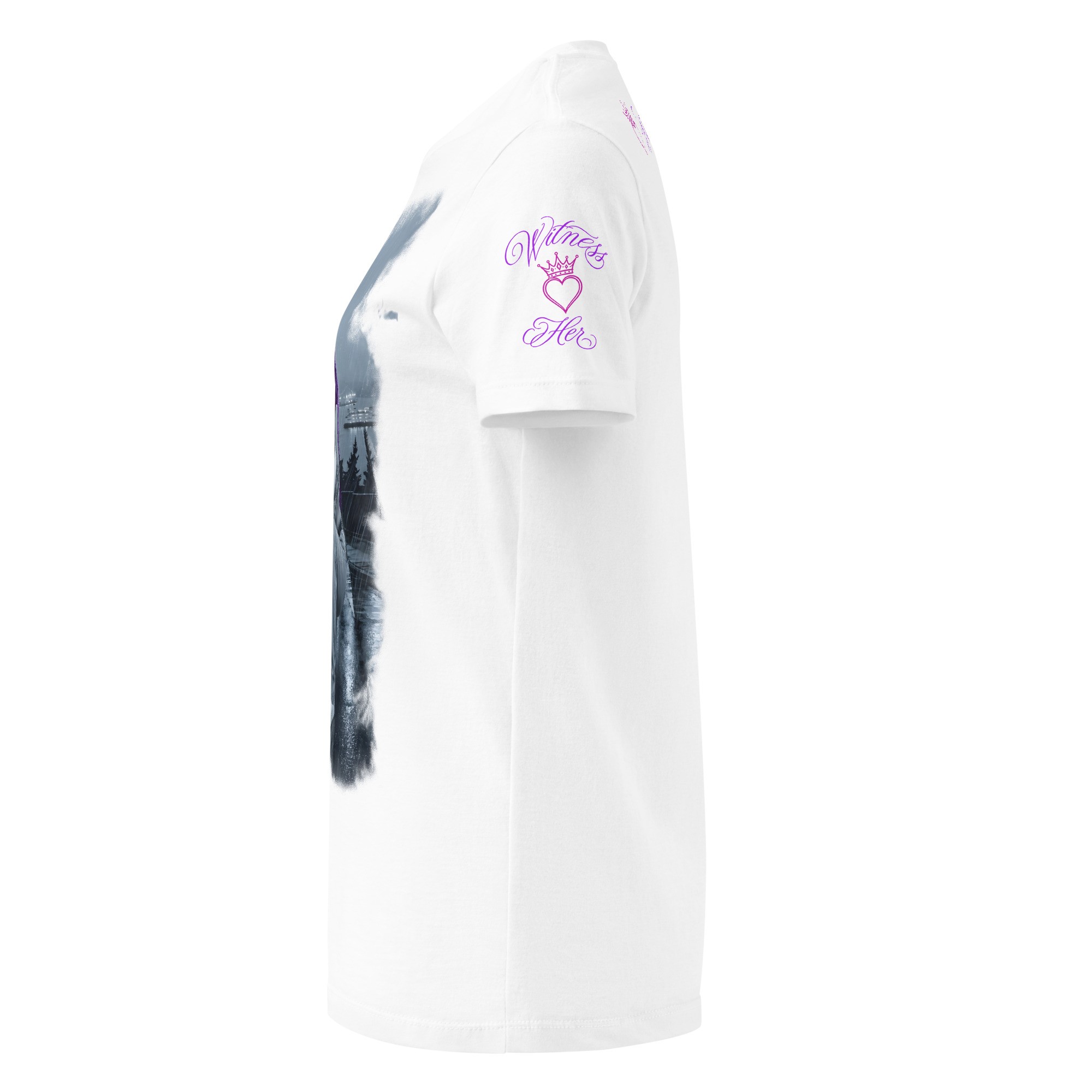 Witness Her — Seattle Rain Chola Women’s Jersey Tee — White