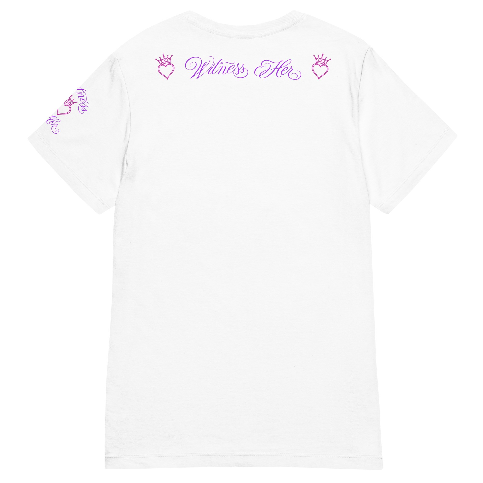 Witness Her — East LA Mural Sunset Chola Women’s Tee — White