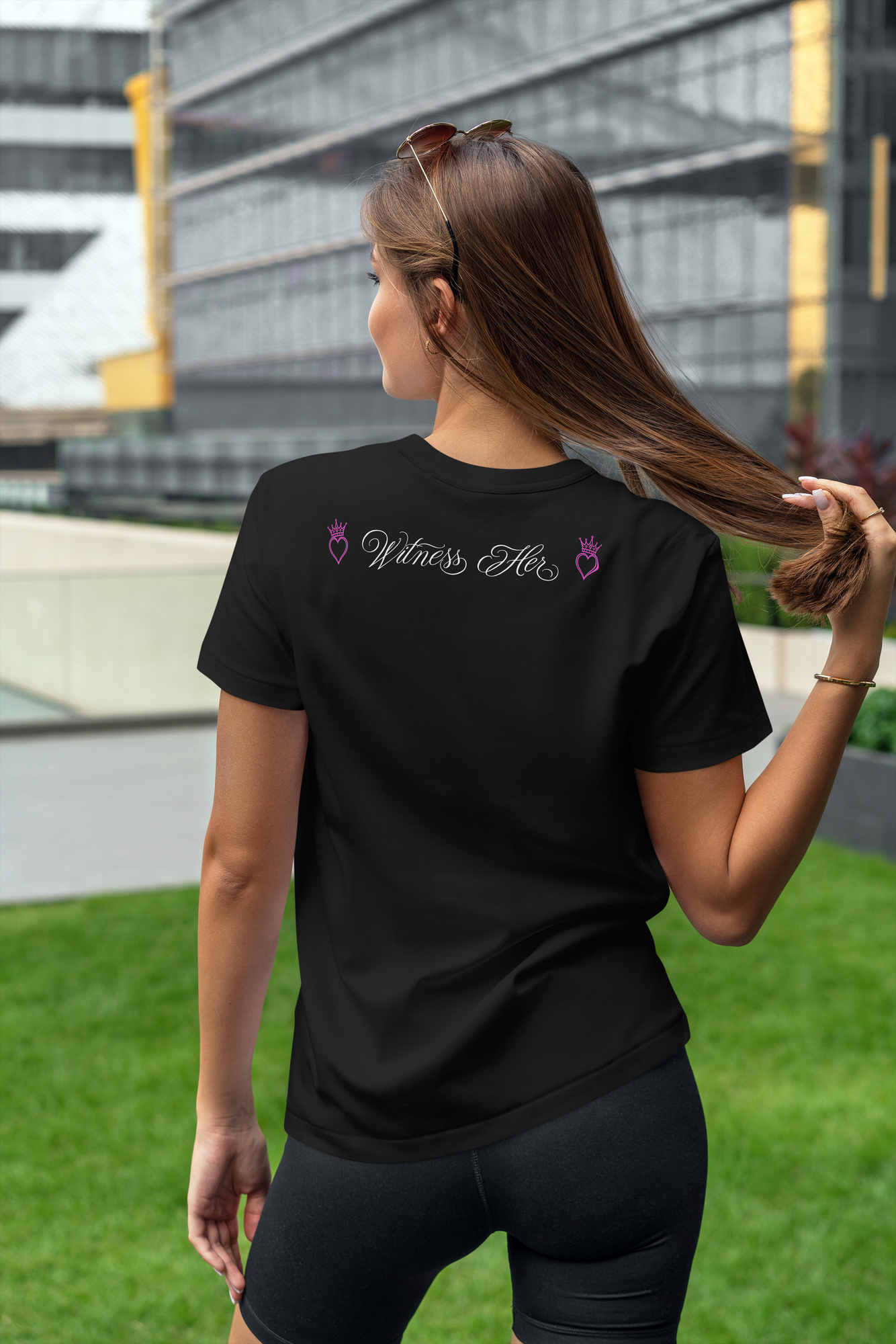 Witness Her — Phoenix Dusk Chola Women’s Tee — Black