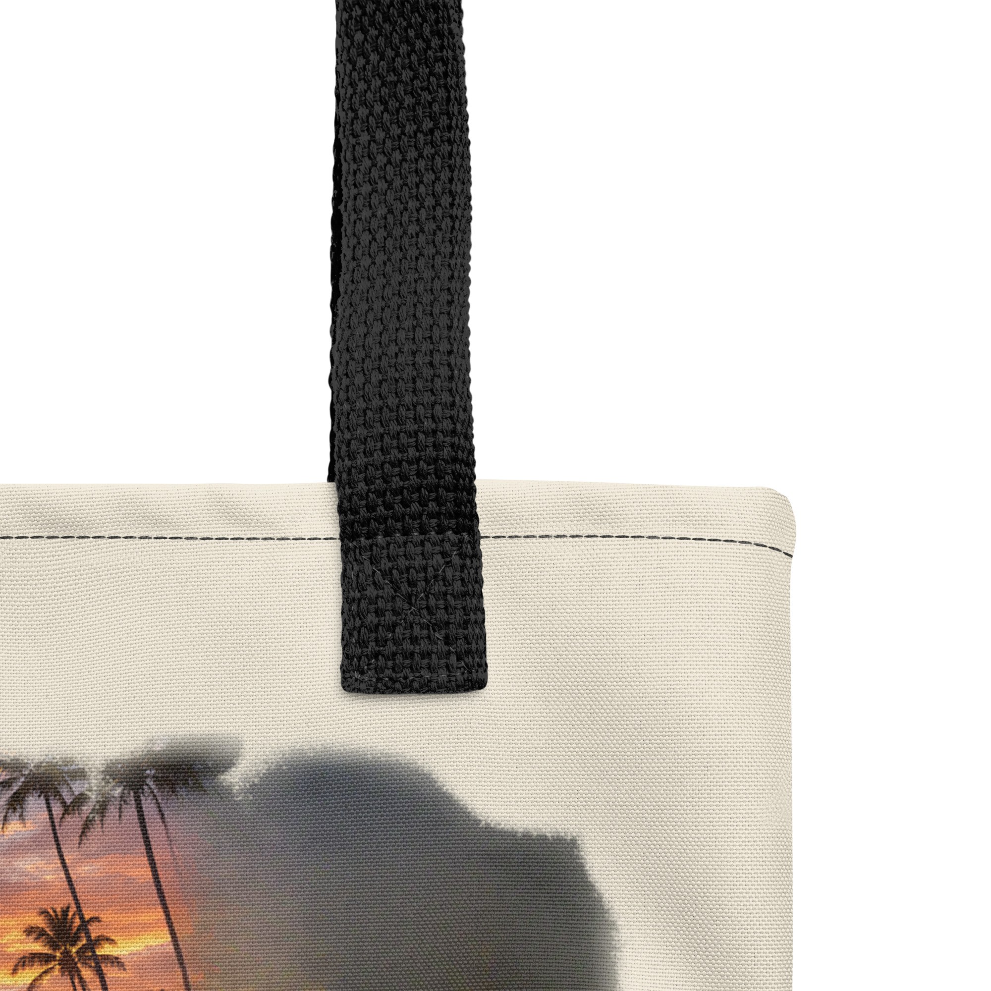 Witness Her — Sugar Skull Tote — Natural