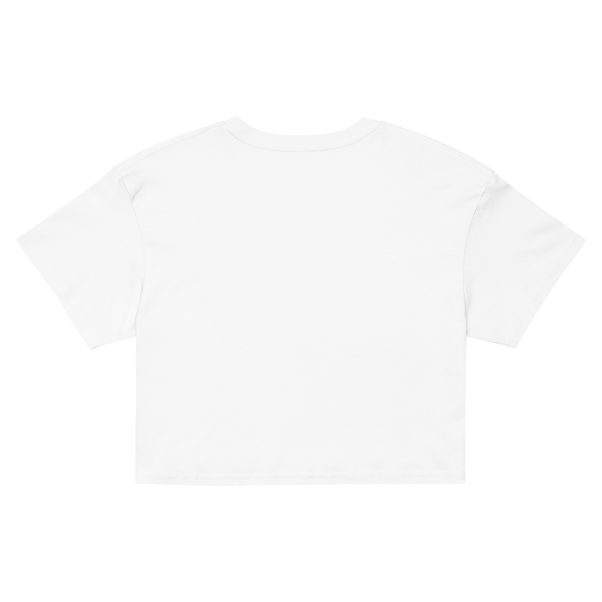 Witness Her — Sugar Skull Women’s Crop Tee — White