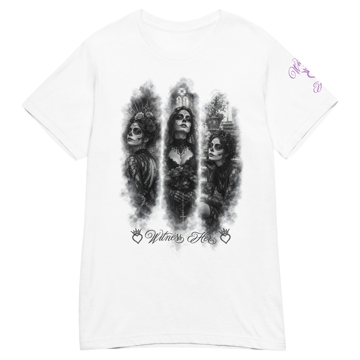 Witness Her — Three Women Women’s Tee (Sport Grey)