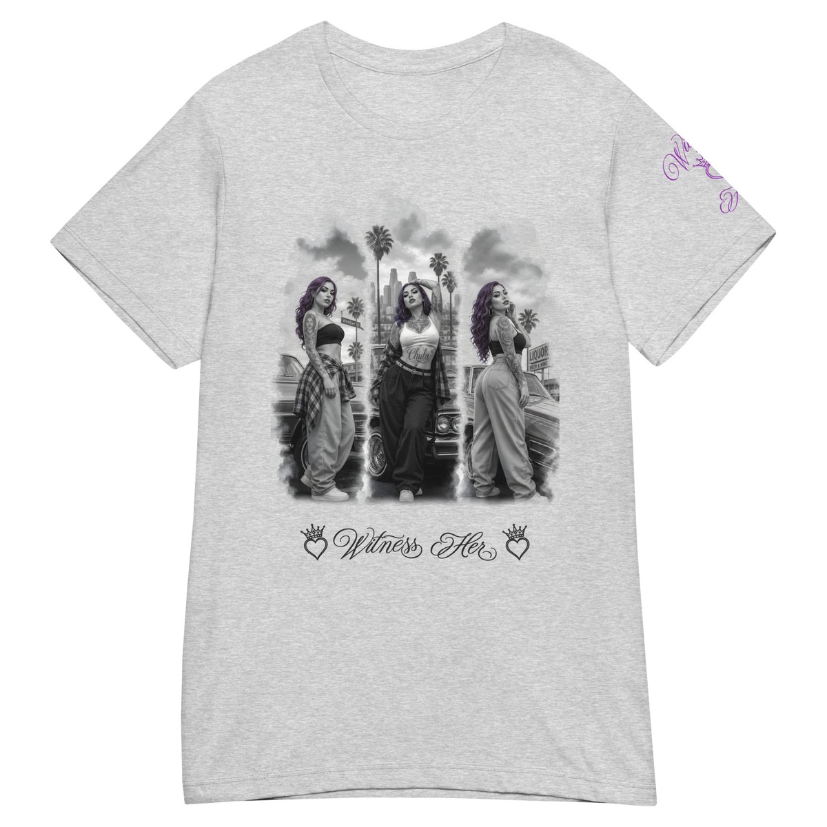 Witness Her — Whittier Women’s Tee (Black)
