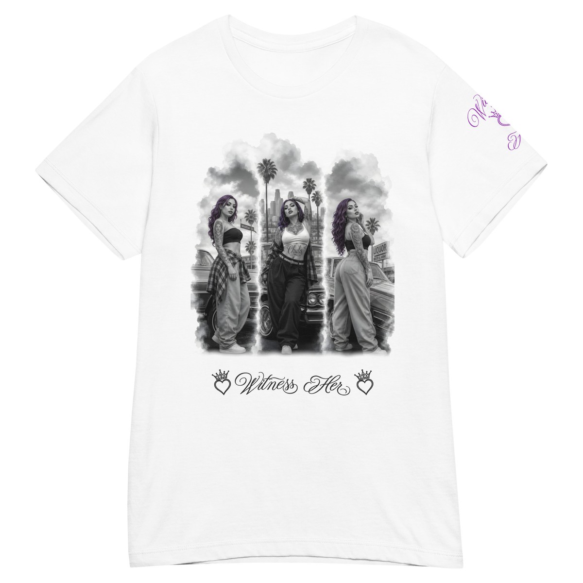 Witness Her — Whittier Women’s Tee (Black)